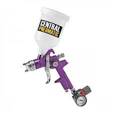 20 Oz Hvlp Gravity Feed Air Spray Gun With Regulator