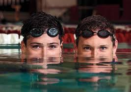 Three brothers, the Satterthwaites, compete in Ivy League swimming.