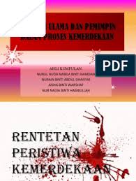 Nama beliau tak dapat lari daripada dikaitkan dengan gerakan kemerdekaan tanah melayu. Tokoh Tokoh Kemerdekaan Negara Kita Malaysia Final