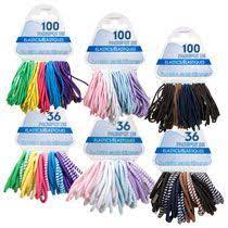 Bulk Basic Solutions Elastic Hair Bands Assorted Packs At Dollartree Com Elastic Hair Bands Scrunchie Hairstyles Hair Band