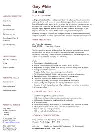 And of course, customer satisfaction: Bar Staff Resume Template Resumesdesign Good Resume Examples Resume Examples Job Resume Samples
