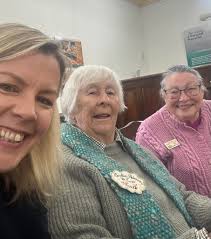 Celebrating 50 years of Spinning and Weaving at the Golden Fleece  Exhibition Launch today in Busselton, an event which has attracted members  from right across the state. 🧶 🧶🧶