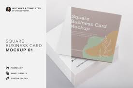 Beautifully designed free branding identity and stationery mockup psd templates. Folded Business Card Mock Ups In Product Mockups On Yellow Images Creative Store
