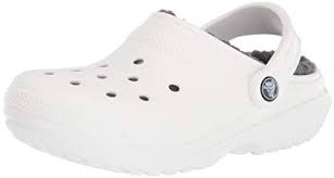 Warm and fuzzy feelings inside. Crocs Men S And Women S Classic Lined Clog Fuzzy Slippers White Grey 11 Women 9 Men Buy Online At Best Price In Uae Amazon Ae