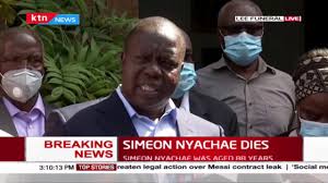 High octane politics at burial as ruto and raila allies fight. Leaders Eulogise The Late Simeon Nyachae Condole With Family The Standard