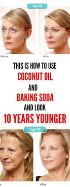 This Is How To Use Coconut Oil And Baking Soda To Look 10 Years Younger Natural Face Cleanser Natural Cleanser Skin Remedies