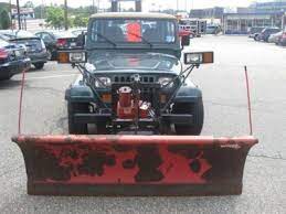 1994 Jeep Wrangler With A Plow Httpwwwiseecarscomused-cars 1994-jeep-wrangler-for-sale Wrangler For Sale Purple Jeep Blue Jeep