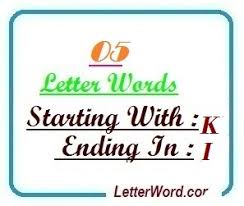 Dem lateinischen alphabet wurden einige zeichen hinzugefügt, um laute aus der englischen sprache darzustellen, die durch das lateinische alphabet nicht abgedeckt … Five Letter Words Starting With K And Ending In I Letterword Com