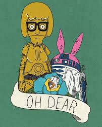 Tina Louise Belcher Star Wars Bob S Burgers Bobs Burgers Funny Cartoon Art Character Drawing