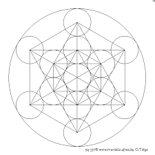 For centuries, in many cultures (eg tibet), the mandala is used as a tool to facilitate meditation. Mandala Monday Free Metatron S Cube Mandala To Color