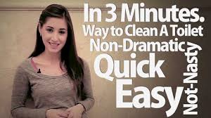 How To Clean A Toilet In 3 Minutes Clean My Space Youtube Clean My Space Toilet Cleaning Toilet Cleaning Hacks