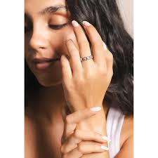 Akzent Ringe Silvana Edelstahl silber Damen