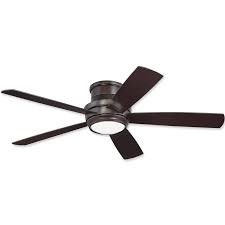 A low profile ceiling fan with lights is a fantastic addition to any home and indeed almost any room in the house. Craftmade Tempo Hugger Low Profile Tmph52ob5 52 Led Ceiling Fan