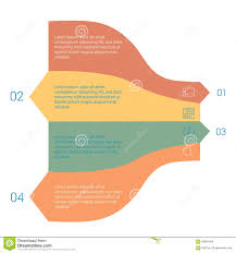 Set Of Infographic Template Layouts Flow Chart Stock Vector