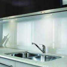 Splashback tile drumlin win drift squares 12.25 in. Arctic White Kitchen Hob Splashback Lustrolite Arctic White Glass Splashback