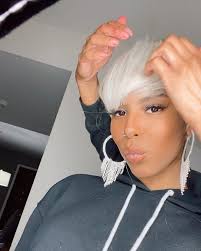 Cut and color by me violet ash blonde .✂️💋 #colorist #dmvhairstylist  #patricebowie🌸