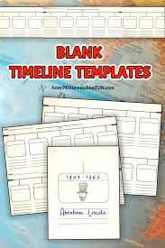 Welcome to freesignprinter.com, we provide free printable signs for a wide variety of uses. Free Printable Blank Timeline Templates For History Pk1homeschoolfun
