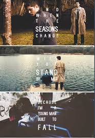 In the world, canada is the second largest country after russia. And When The Seasons Change Will You Stand By Me Because I M A Young Man Built To Fall Destiel Tv Supernatural Supernatural Quotes
