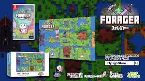 There are 4 different biomes in forager currently, which are grass, desert, winter, graveyard and fire. Japanese Nintendo