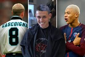 Geen miljoenen gekost, maar minstens evenveel talent als zijn ploegmaats. Foden Dyes His Hair Some Fans Draw Mbappe Gazza Comparisons