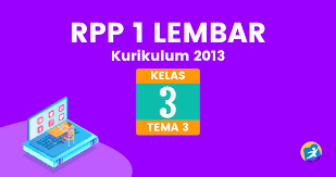 Rpp adalah perangkat pembelajaran di kelas yang harus dimiliki setiap guru. Rpp 1 Lembar Halaman Kelas 3 Tema 3 K13 Revisi 2020 Katulis