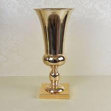 Featuring heavy duty metal construction and glistening gold luster, this beauty will add charm and warmth to any space. 2pcs Lot Free Shipment Gold Metal Flower Vase Table Pots Centerpiece With Big Opening For Mariage Wedding Party Event Decoration Centerpieces For Weddings Centerpieces For Tablescenterpiece Flower Vases Aliexpress