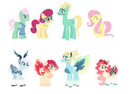 my a bit old (2020) redesign of Fluttershy's family, i have from other  characters as well if interested : r/mylittlepony