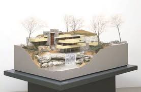 Falling Water Model Com Imagens Maquetes De Casas Arquitetura E Design Arquitetura
