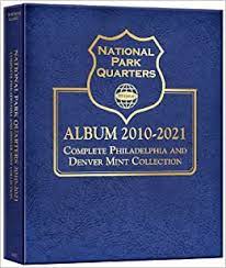 A guide book of u.s. Amazon Com National Park Quarter P D Mint Album 2010 2021 9780794830571 Whitman Publishing Books