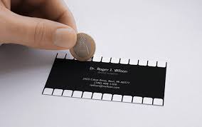 One color business and appointment cards. Business Card For Dentist On Behance