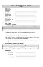 Berikut contoh biodata lengkap yang bisa anda pelajari. Formulir Data Pribadi Dan Data Akademik Dosen