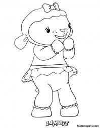 Printable Lambie The Lamb Doc Mcstuffins Coloring Pages Printable Coloring Pages For Kids Doc Mcstuffins Coloring Pages Doc Mcstuffins Coloring Books