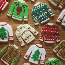 Diy ugly christmas sweater gift. Ugly Sweater Cookie