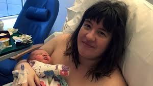 Single mum has dream baby after undergoing IVF just one day after she  turned 18