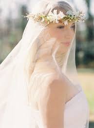 Diy Wedding Flower Crown Over A Drop Veil Once Wed Flower Crown Wedding Flower Crown Veil Wedding