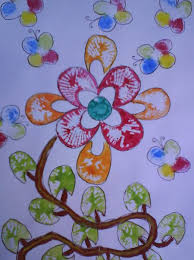 Kumpulan gambar tentang mewarnai gambar batik untuk anak tk, klik untuk melihat koleksi gambar lain di kibrispdr.org. Mengecap Motif Bunga Dengan Pelepah Pisang Dunia Belajar Anak