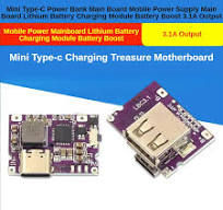 Mini Type-C Power Bank Main Board Mobile Power Supply Main Board Lithium  Battery Charging Module Battery Boost 3.1a Output - AliExpress 502