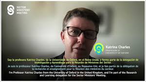 Katrina Charles, Professor at University of Oxford, talks about SWA Sector  Ministers' Meeting 2022
