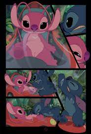 1boy 1boy1girl 1girls 2016 4 fingers 4 toes absurd res alien angel  (lilo and stitch) antennae (anatomy) back markings black eyes blue body  blue claws blue fur blue nose