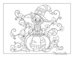 Children love to know how and why things wor. 89 Halloween Coloring Pages Free Printables