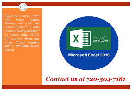 Microsoft Excel 2016 Online Training Online Certification Courses Microsoft Excel Microsoft Course Catalog
