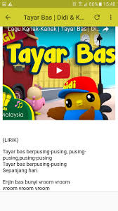 Koleksi lagu anak anak tradisional dan moden yang mampu menceriakan hari anak anda ! Lagu Kanak Kanak Popular For Android Apk Download