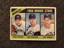 1966 Baltimore Orioles' Rookie Stars #579 EXCELLENT-NM WELL-CENTERED!! |  eBay