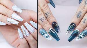 20+ cool coffin cute acrylic nails ideas. Cool Nail Art Design Ideas Youtube