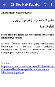 Naik kapal terbang pun tak pernah. Kumpulan Doa Harian Islam Fur Android Apk Herunterladen