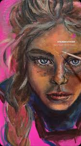 Celebrating all the strong women ✨🌸, Acrylic painting