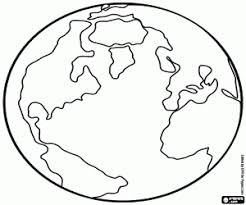 A continent is one of several large landmasses. Ausmalbilder Karten Malvorlagen