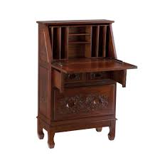 It is beautifully made and has lots of room for storage and display. Secretary Desk With Hutch Belezaa Decorations From The Secretary Desk Design Ideas Pictures