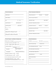 Major medical offers you protection from serious illness or injury with a variety of services. Free Medical Health Insurance Verification Form Pdf Eforms