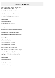 Versuri zile pentru mama mea de florin salam: Letter To My Mother Scrisoare Pentru Mama Mea Versuri Edwin Mccain Edwin Mccain